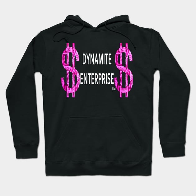 Dynamite Enterprise Pink Design Hoodie by FBW Wrestling 